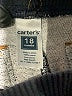 Carter's 100% Cotton Solid Blue Denim Shorts 12-18 MO / 18 MO - photo 3