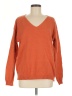 Unbranded 100% Polyester Solid Orange Pullover Sweater Size M - photo 1