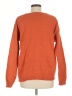 Unbranded 100% Polyester Solid Orange Pullover Sweater Size M - photo 2