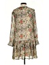 MNG 100% Polyester Paisley Ivory Casual Dress Size 4 - photo 2