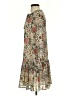 MNG 100% Polyester Paisley Ivory Casual Dress Size 4 - photo 5