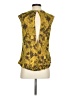 French Connection 100% Polyester Yellow Sleeveless Blouse Size XS - photo 2