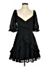 Mi ami Black Cocktail Dress Size S - photo 1