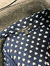Papaya 100% Polyester Polka Dots Blue Casual Dress Size M - photo 7