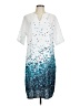 Unbranded Graphic White Casual Dress Size L (estimated) - photo 1