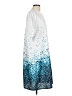 Unbranded Graphic White Casual Dress Size L (estimated) - photo 4