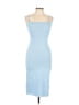 Unbranded 100% Polyester Blue Casual Dress Size L - photo 1