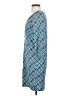 Ann Taylor LOFT Paisley Blue Casual Dress Size 4 - photo 5