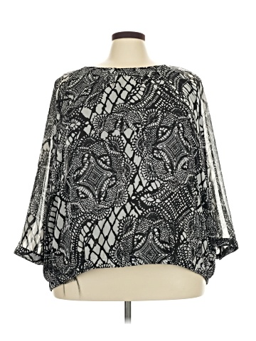 Avenue Studio 3/4 Sleeve Blouse (view 1)