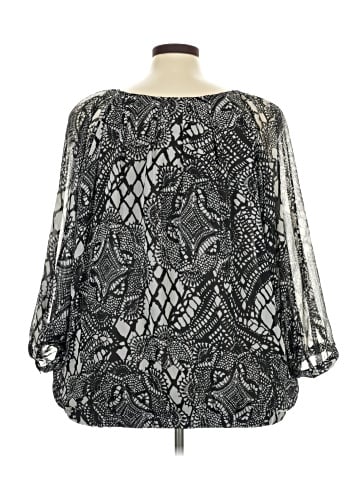 Avenue Studio 3/4 Sleeve Blouse (view 2)
