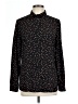 Anne Klein 100% Polyester Polka Dots Black Long Sleeve Blouse Size 12 - photo 1