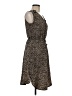 Unbranded Animal Print Brown Casual Dress Size M - photo 4