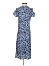Unbranded Print Blue Casual Dress Size S - photo 2