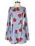 Urban Outfitters 100% Polyester Floral Blue Romper Size S - photo 1