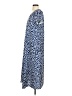 Unbranded Print Blue Casual Dress Size S - photo 5