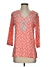 Escapada 100% Rayon Orange 3/4 Sleeve T-Shirt Size S - photo 1
