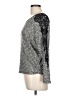 DressBarn Silver Long Sleeve Top Size L (petite) - photo 5