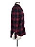 American Eagle Outfitters Plaid Red Burgundy Long Sleeve Button-Down Shirt Size M - photo 4
