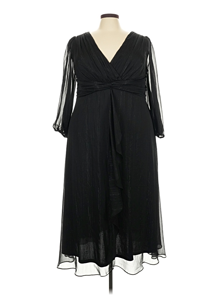 Pre-owned Ever-pretty Cocktail Dress In Black
