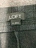 Ann Taylor LOFT Plaid Black Casual Pants Size M - photo 4