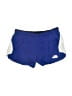 The North Face 100% Polyester Color Block Blue Athletic Shorts Size S - photo 1