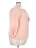 Valerie Stevens 100% Rayon Pink Long Sleeve Blouse Size 3X - photo 4