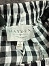 Hayden 100% Polyester Checkered-gingham Black Casual Pants Size M - photo 6