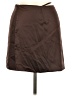 RUMOURS Solid Brown Casual Skirt Size M - photo 1