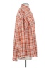 C+D+M Collection 100% Polyester Plaid Orange Long Sleeve Blouse Size S - photo 4