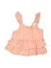 Assorted Brands 100% Cotton Pink Sleeveless Top 12-18 MO / 18 MO - photo 1
