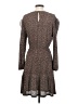 MNG 100% Polyester Animal Print Brown Casual Dress Size 4 - photo 2