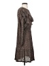 MNG 100% Polyester Animal Print Brown Casual Dress Size 4 - photo 4