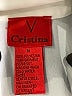 V Cristina 100% Polyester Hearts Ivory Long Sleeve Blouse Size M - photo 7