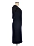 MICHAEL Michael Kors Solid Black Blue Cocktail Dress Size L - photo 4