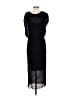 Bordeaux 100% Polyester Black Cocktail Dress Size S - photo 1