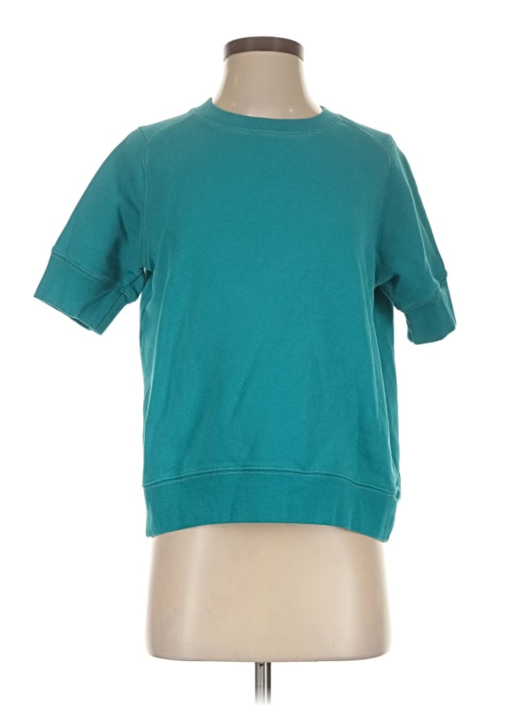 Pre-owned Jcrew Sweatshirt In Blue