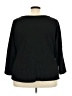 Assorted Brands Black 3/4 Sleeve Top Size 3X - photo 2