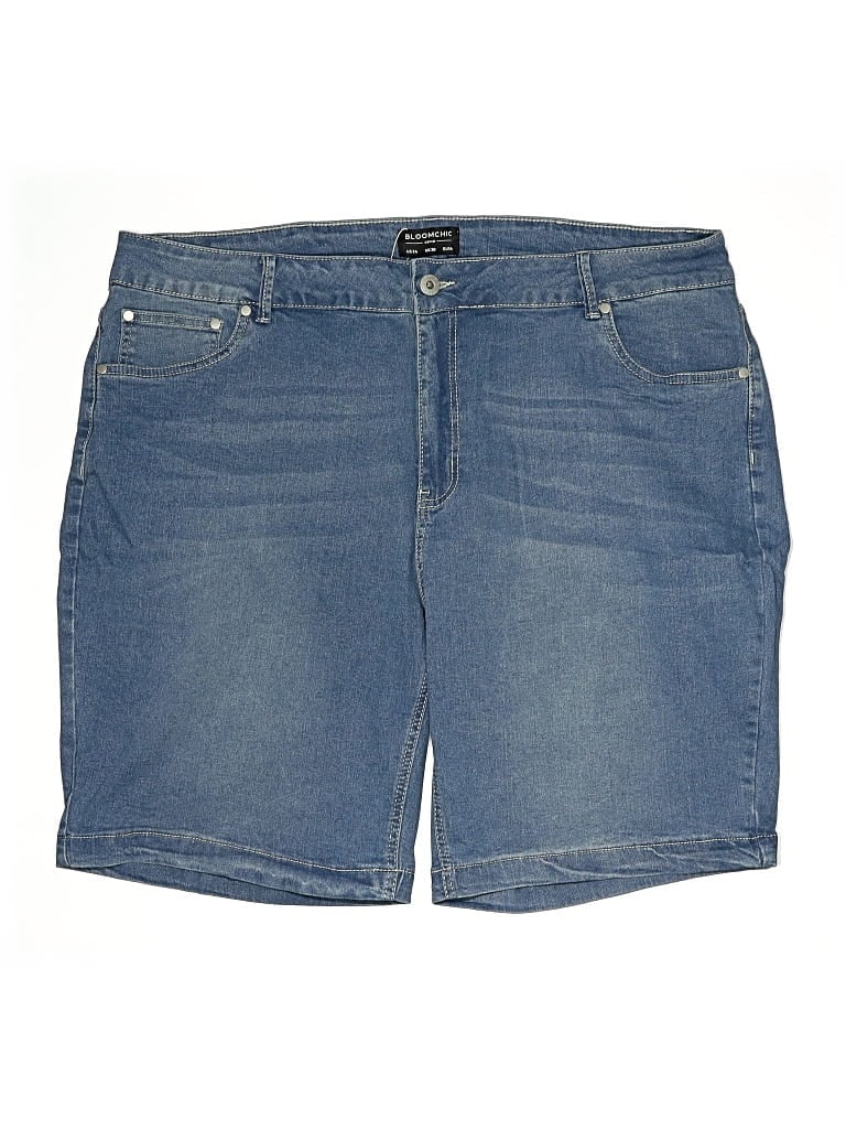 Bloomchic Denim Shorts In Blue