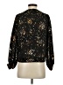 Melissa Masse Black Long Sleeve Blouse Size S - photo 2