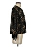 Melissa Masse Black Long Sleeve Blouse Size S - photo 4
