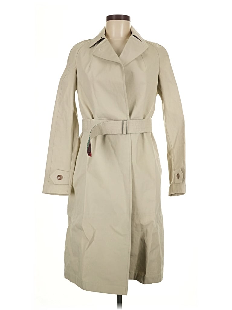 Pre-owned Burberry Prorsum Trenchcoat In White
