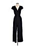 Bebop 100% Polyester Solid Black Jumpsuit Size S - photo 1
