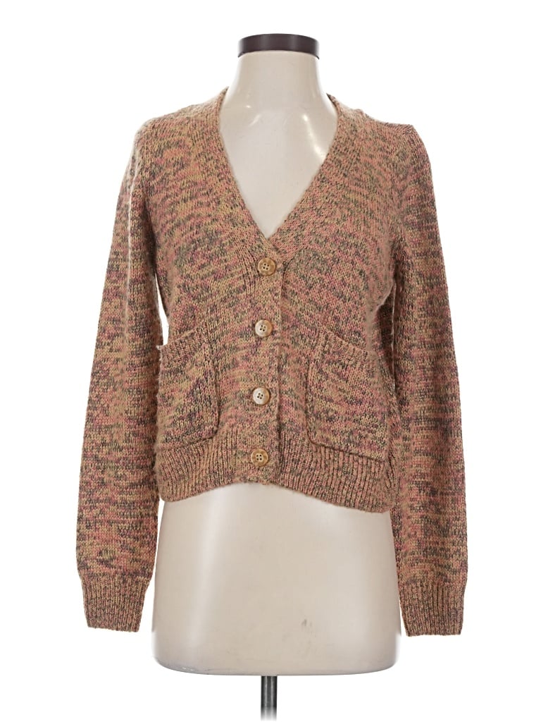 Pre-owned Vero Moda Cardigan Sweater In Tan