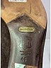 Balenciaga 100% Leather Black Brown Flats Size EU 40 - photo 5