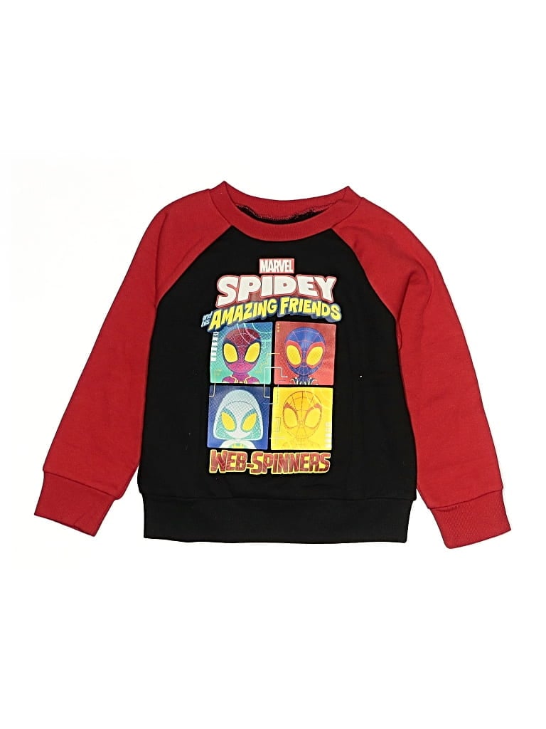 Pre-owned Marvel Kids' Sweatshirt In Red