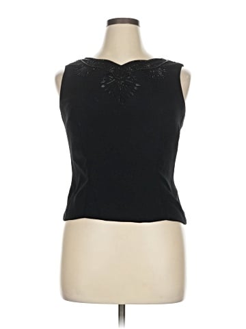 Donna Morgan Sleeveless Blouse (view 1)