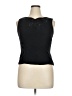 Donna Morgan 100% Polyester Black Sleeveless Blouse Size 14 - photo 1