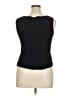Donna Morgan 100% Polyester Black Sleeveless Blouse Size 14 - photo 2