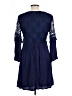 Assorted Brands 100% Rayon Blue Cocktail Dress Size L - photo 2