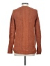 Dakini Solid Brown Pullover Sweater Size S - photo 2